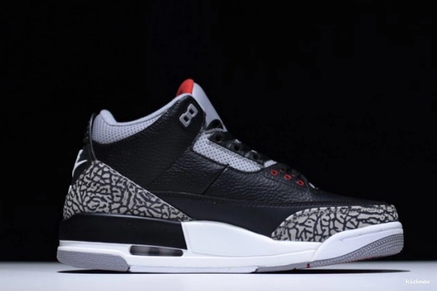 Rep Air Jordan 854262-001 Cement 3 Black 0819